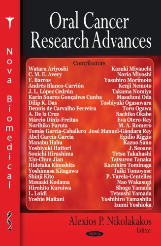 Oral Cancer Research Advances 1st Edition Alexios P Nikolakakos