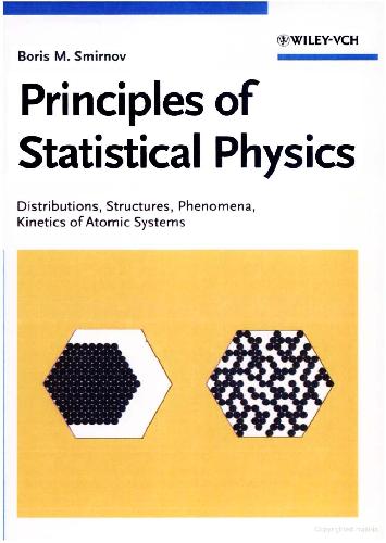 Principles Of Statistical Physics Smirnov B M