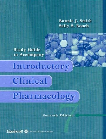 Roach Introductory Clinical Pharmacology Seventh Sally S Roach