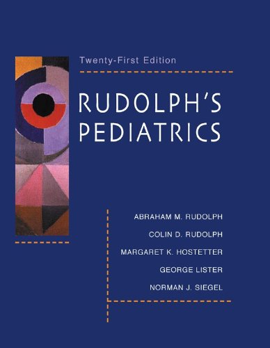 Rudolphs Pediatrics 21th Edition Colin Rudolph Abraham Rudolph