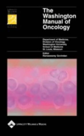 Washington Manual Of Oncology Ramaswamy Govindan