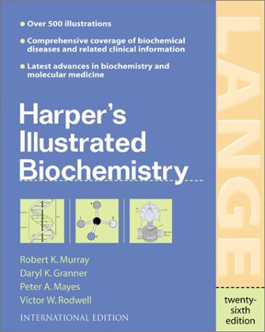 Harpers Illustrated Biochemistry 26th Edition Robert K And Granner