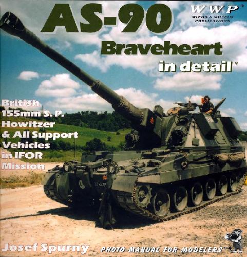 As90 Braveheart In Detail British 155mm Sp Howitzer All Support Vehicles In Ifor Mission Photo Manual For Modellers No 8 Present Vehicle Line No 8 Josef Spurny