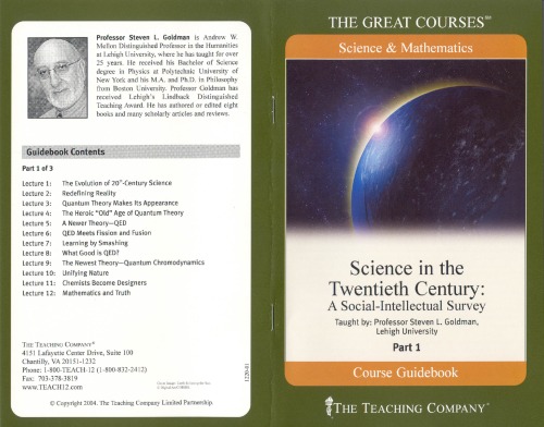 Science In The Twentieth Century Guidebook Goldman