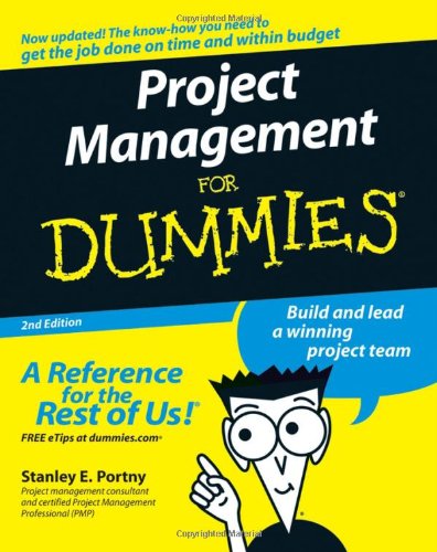 Project Management For Dummies 2nd Stanley E Portny