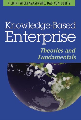Knowledgebased Enterprise Theories And Fundamentals Nilmini Wickramasinghe Dag K J E Von Lubitz