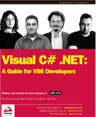 Visual C Net A Guide For Vb6 Developers 1st Angelo Kastroulis