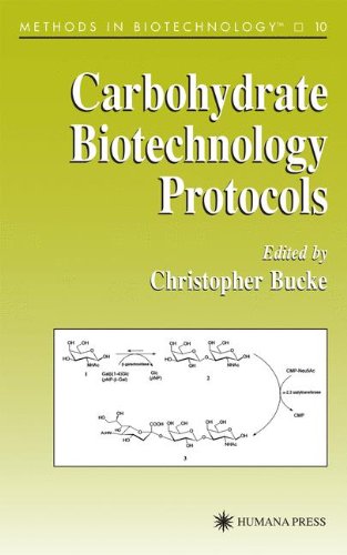 Carbohydrate Biotechnology Protocols 1st Edition Christopher Bucke