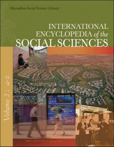 International Encyclopedia Of Social Sciences William A Jr Darity