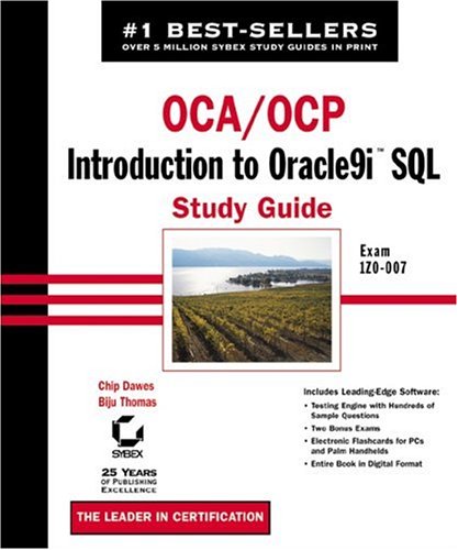 Ocaocp Introduction To Oracle9i Sql Study Guide Chip Dawes