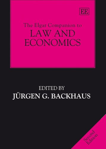 The Elgar Companion To Law And Economics 2nd Ed Jurgen G Backhaus