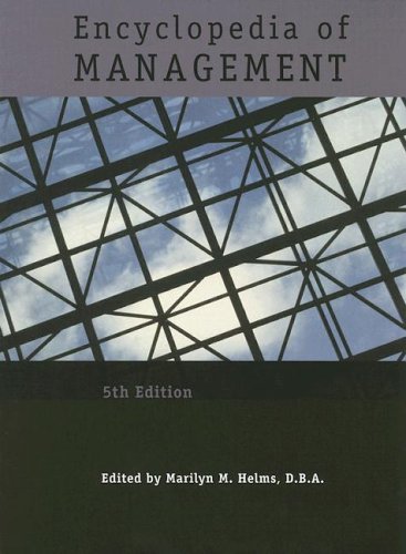 Encyclopedia Of Management 5th Ed Marilyn M Helms