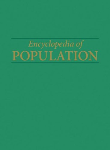 Encyclopedia Of Population 1st Edition Paul George Demeny Geoffrey Mcnicoll