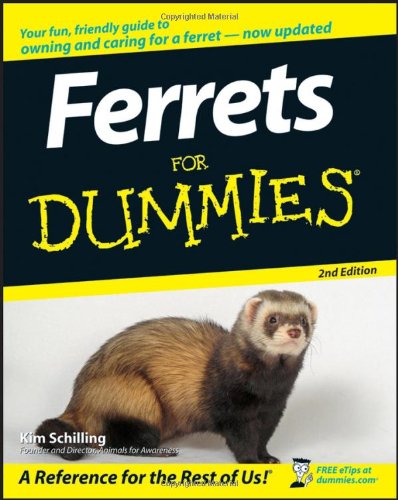 Ferrets For Dummies 2nd Ed Kim Schilling Susan A Brown Dvm
