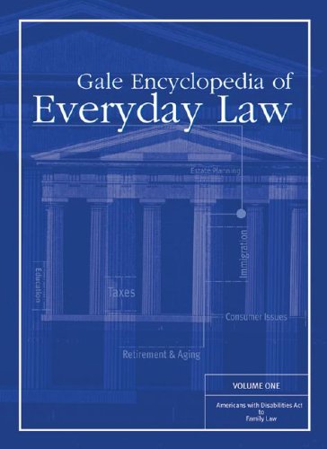 Gale Encyclopedia Of Everyday Law 1st Edition Shirelle Phelps