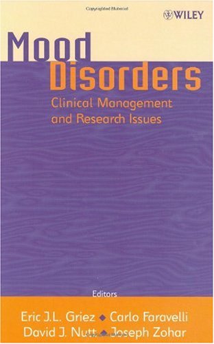 Mood Disorders Clinical Management And Research Issues 1st Edition Eric J L Griez