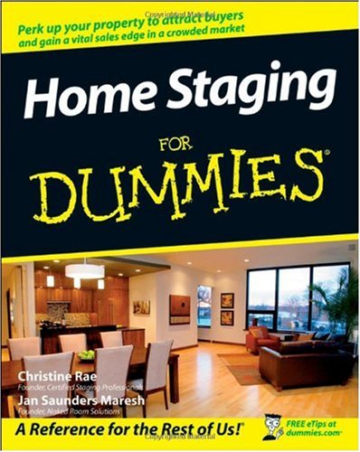 Home Staging For Dummies Christine Rae Jan Saunders Maresh