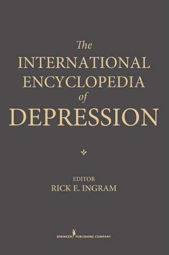 The International Encyclopedia Of Depression 1st Edition Phd Rick E Ingram