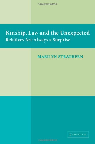 Law And The Unexpected Relatives Are Always A Surprise Marilyn Strathern