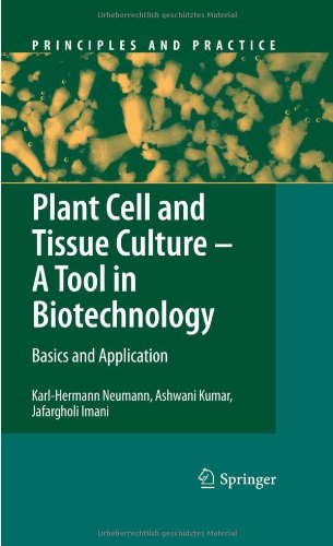 Plant Cell And Tissue Culture A Tool In Biotechnology Basics And Application Karlhermann Neumann