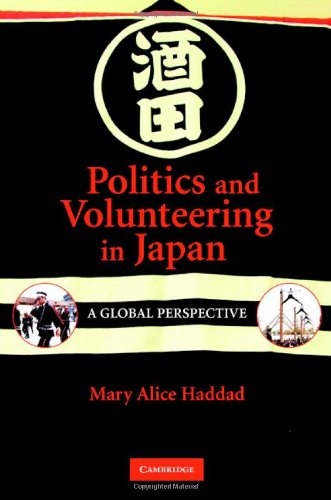 Politics Volunteering Japan Mary Alice Haddad