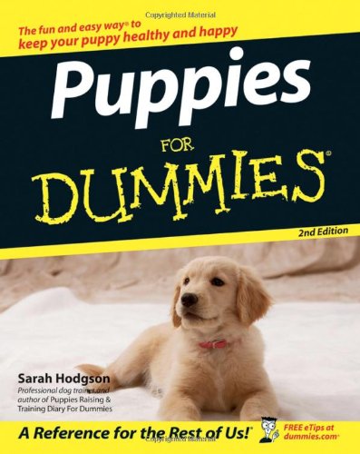 Puppies For Dummies 2nd Ed Sarah Hodgson