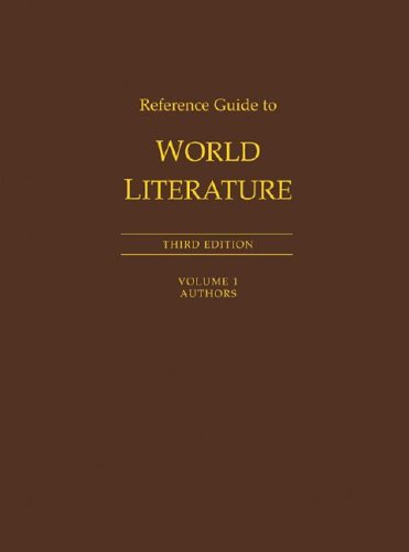Reference Guide To World Literature Volume 1 Authors 3rd Sara Pendergast