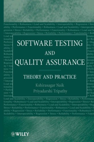 Software Testing And Quality Assurance Kshirasagar Naik Priyadarshi Tripathy
