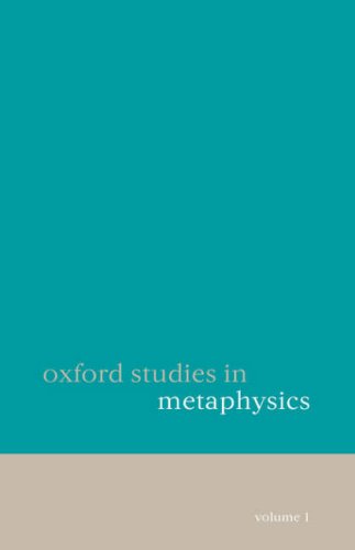 Oxford Studies In Metaphysics Vol1 Dean W Zimmerman