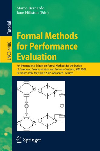 Formal Methods For Performance Evaluation 7th International School On Formal Methods For The Design Of Computer Communication And Software Systems Sfm 2007 Bertinoro Italy May 28june 2 2007 Advanced Lectures 1st Edition William J Stewart Auth