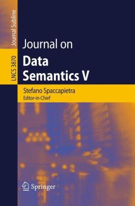 Journal On Data Semantics V 1st Edition Miren I Bags Jess Bermdez