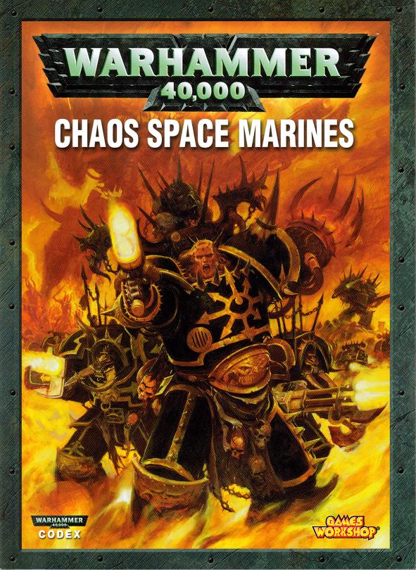 Warhammer 40000 Codex Chaos Space Marines 4th Edition Gav Thorpe