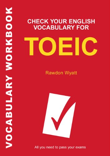 Check Your English Vocabulary For Toeic Rawdon Wyatt