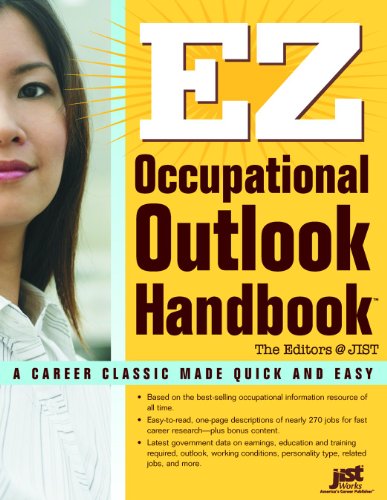 Ez Occupational Outlook Handbook Based On Information From The Us Department Of Labor Jist