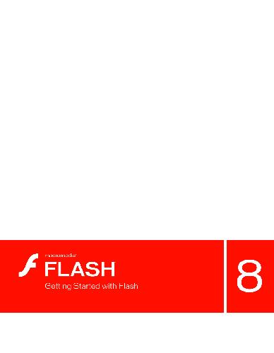 Flash 8 Getting Started With Flash Micromedia
