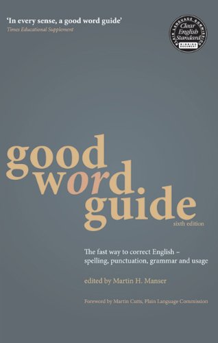 Good Word Guide Martin Manser