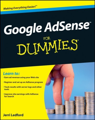 Google Adsense For Dummies Jerri L Ledford