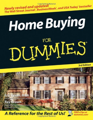 Home Buying For Dummies 3rd Ed Eric Tyson Ray Brown