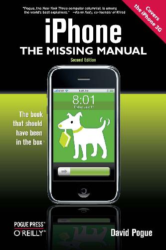 Iphone The Missing Manual 3g 2nd Edition David Pogue