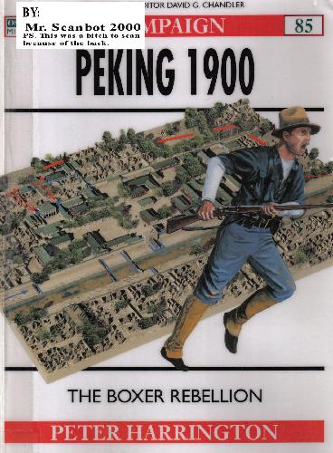 Peking 1900 The Boxer Rebellion Peter Harrington