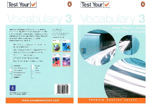 Penguin English Test Your Vocabulary 3 P Watcynjones O Johnston