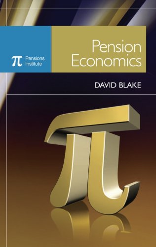 Pension Economic 1st Edition David Blake