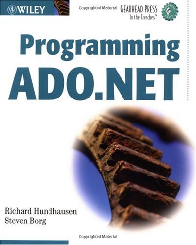 Programming Adonet Richard Hundhausen Steven Borg