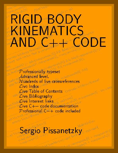 Rigid Body Kinematics And C Code Sergio Pissanetzky