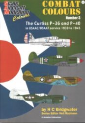 Scale Aircraft Modeling Colours Combat Colours Number 3 The Curtiss P 36 And P 40 In Usaacusaaf Service 19391945 Hc Bridgwater