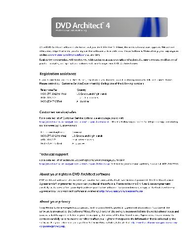 Sony Vegas 70 Sony Dvd Architect 40 Manuals