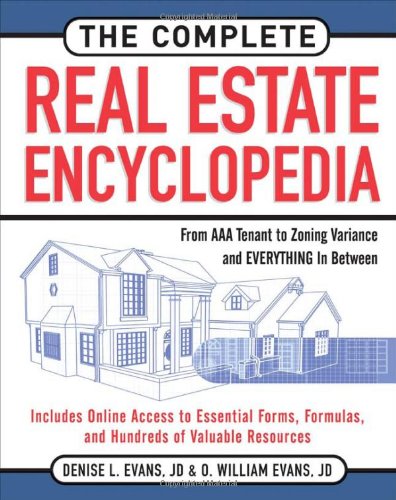 The Complete Real Estate Encyclopedia 1st Edition Denise Evans
