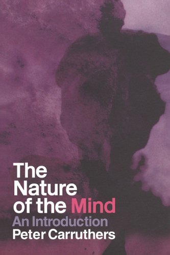 The Nature Of The Mind An Introduction Peter Carruthers