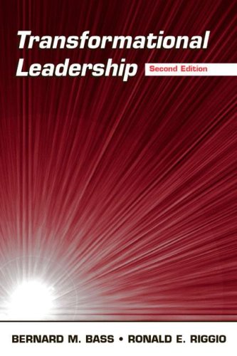 Transformational Leadership Second Edition Bernard M Bass Ronald E Riggio
