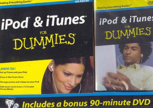 Ipod Itunes For Dummies 6th Edition Dvd 6 Papdvd Tony Bove